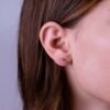 Boucles d’oreilles en barre arc-en-ciel