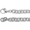 Bracelet Câble argenté 7.75 MM