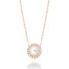 Collier de diamants & perle d’eau douce